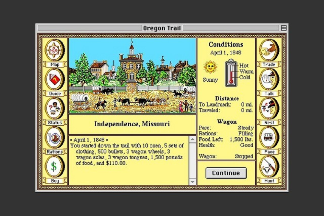 the oregon trail game download